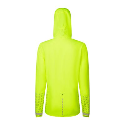 RonHill Womens Tech Afterhours Jacket - Fluo Yellow/Charcoal/Reflect