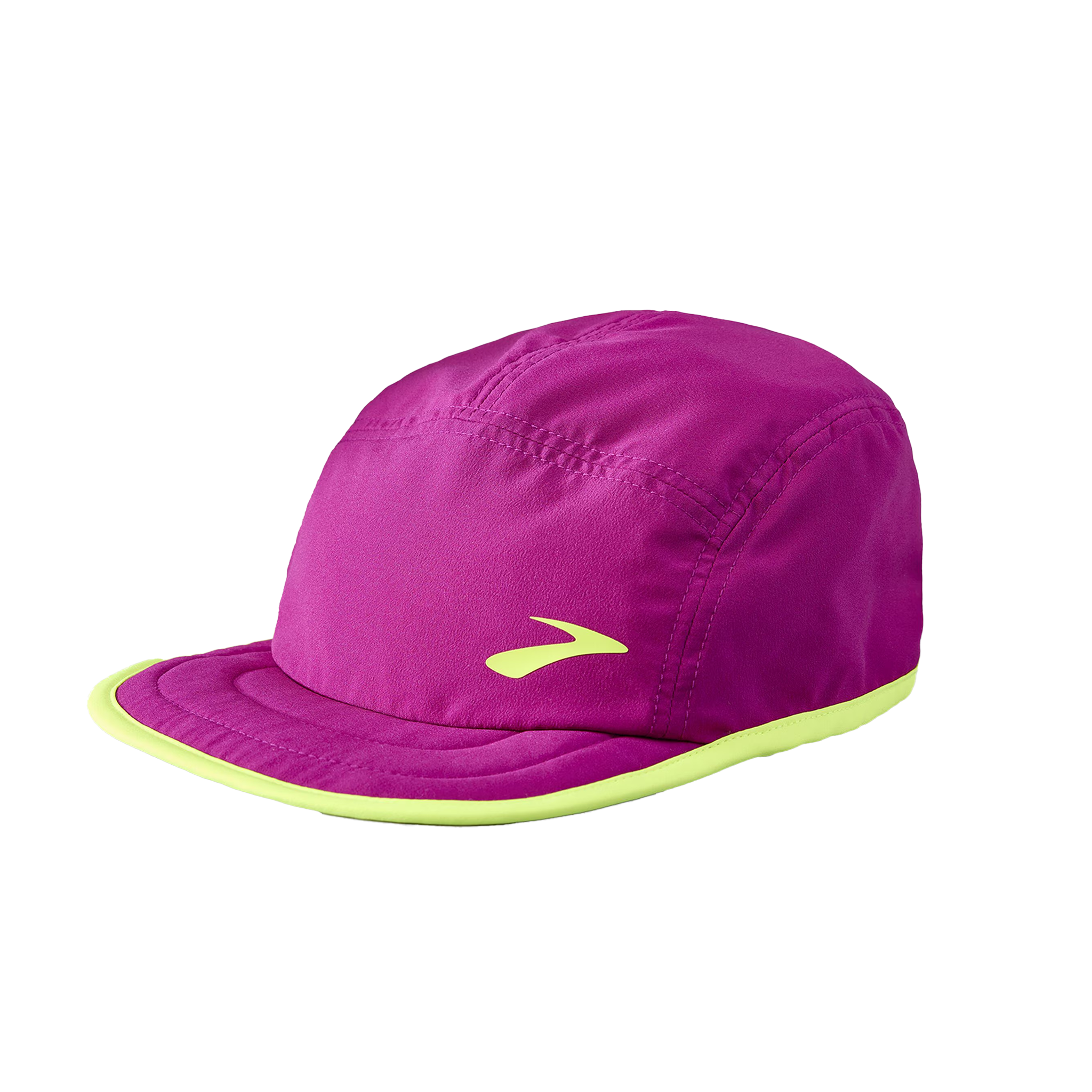 Brooks Unisex Lightweight Packable Hat 2.0 - Dark Fuchsia/Nightlife