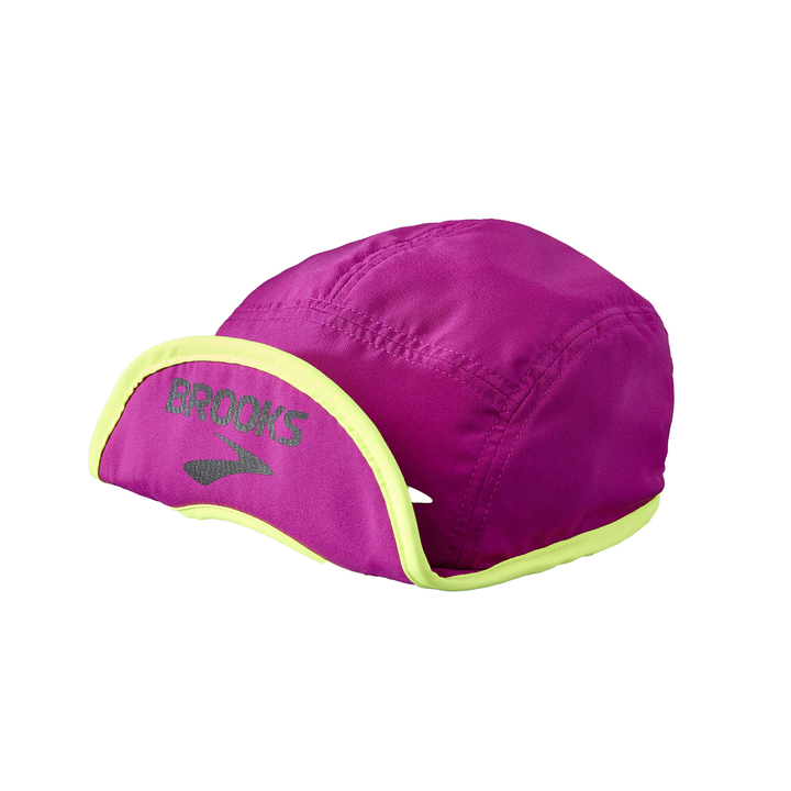 Brooks Unisex Lightweight Packable Hat 2.0 - Dark Fuchsia/Nightlife