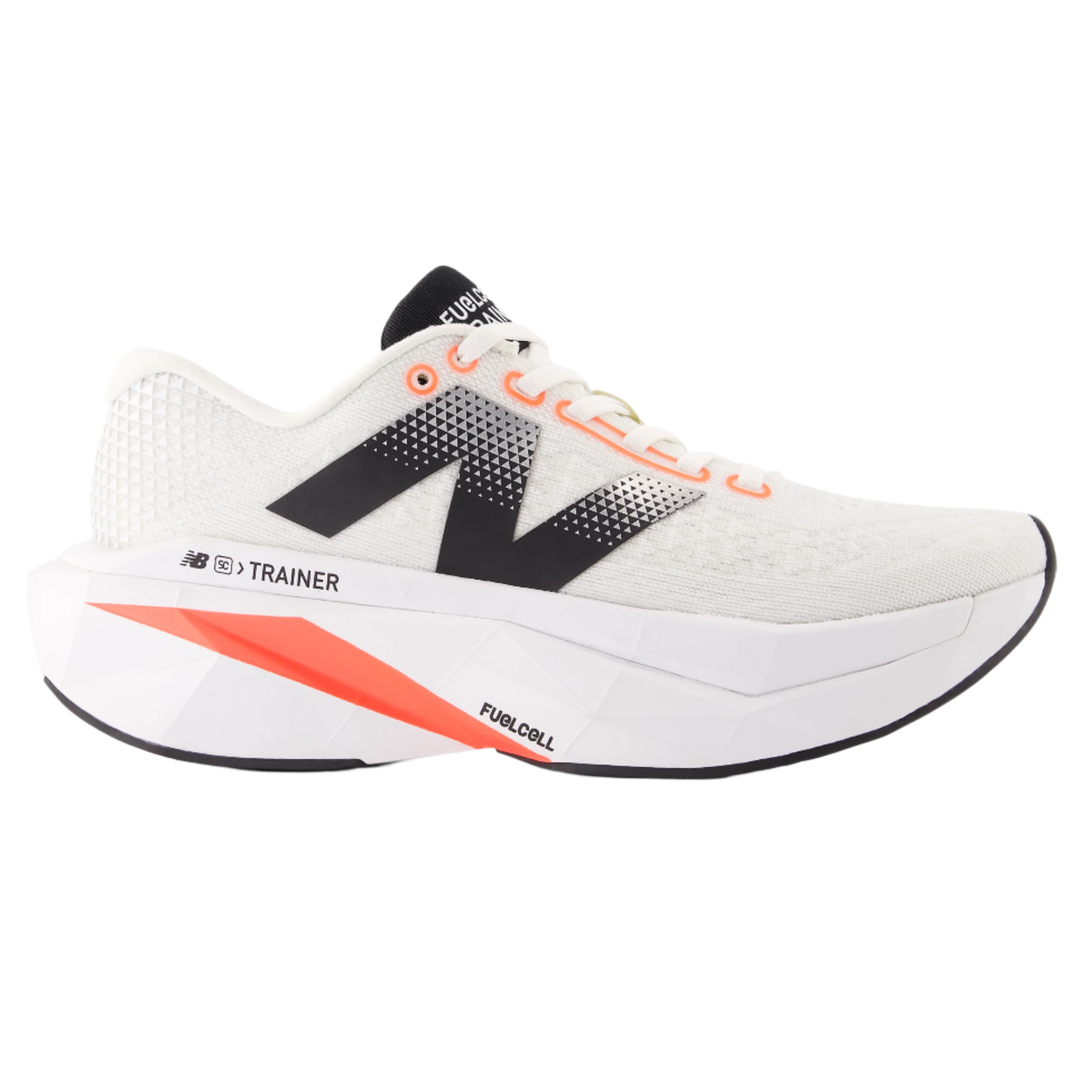 New Balance Womens FuelCell SuperComp Trainer V3 - Sea Salt/Urgent Red/Black - Neutral - AW25