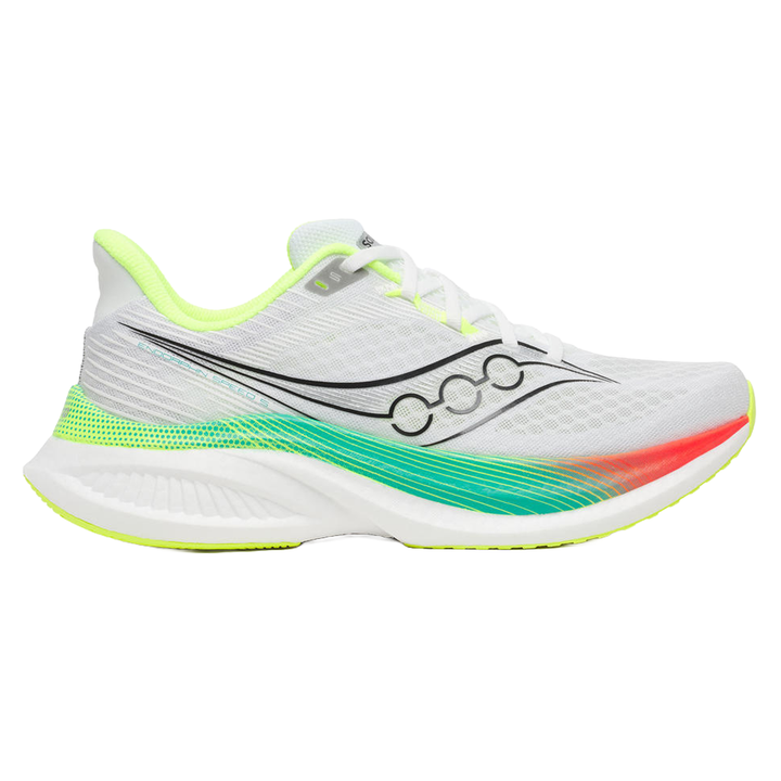 Saucony Mens Endorphin Speed 5 - White/Multi - Neutral - AW26