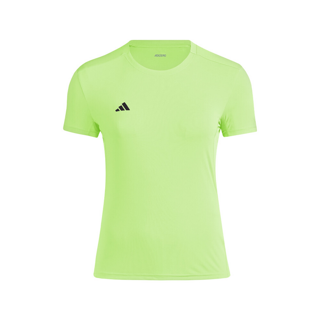 Adidas Womens Adizero Essentials Tee - Lucid Lemon