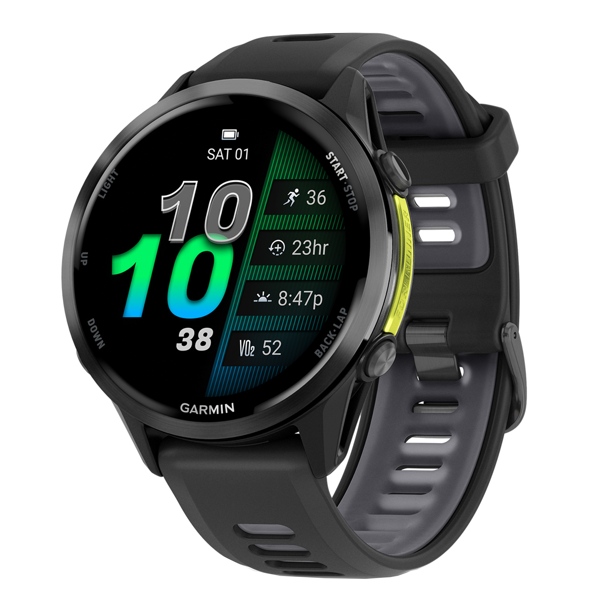 Garmin Forerunner 970 - 47mm -  Carbon Grey/Black