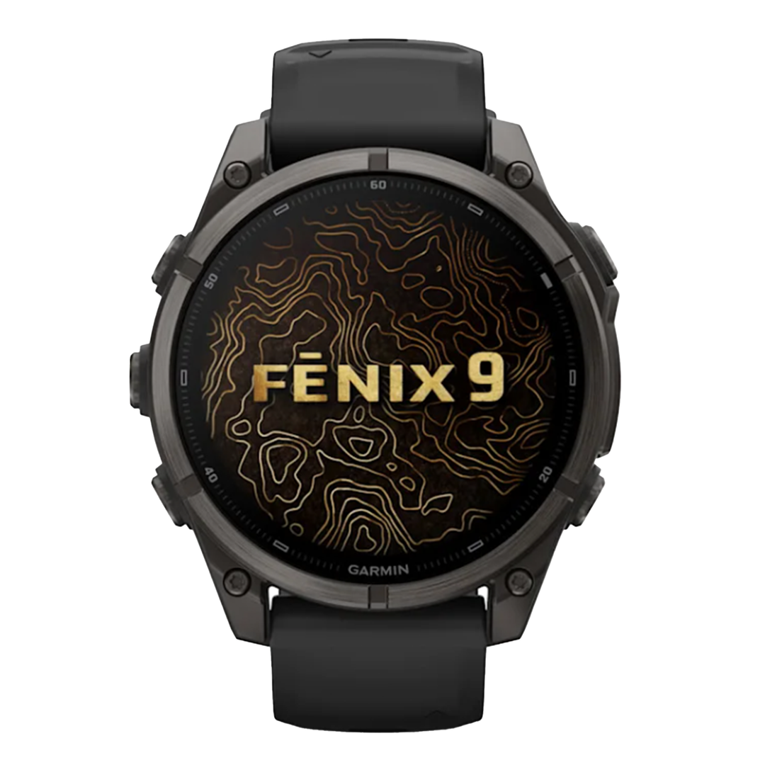 Garmin Fenix 9 - 47mm - Carbon Grey/DLC Titanium/Black