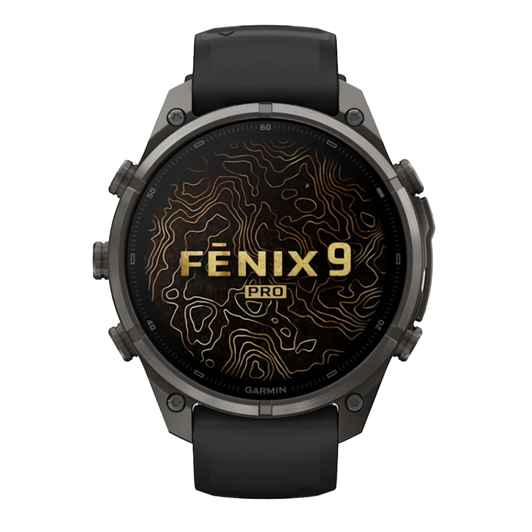 Garmin Fenix 9 Pro - 47mm - Carbon Grey/DLC Titanium/Black/Pebble Grey