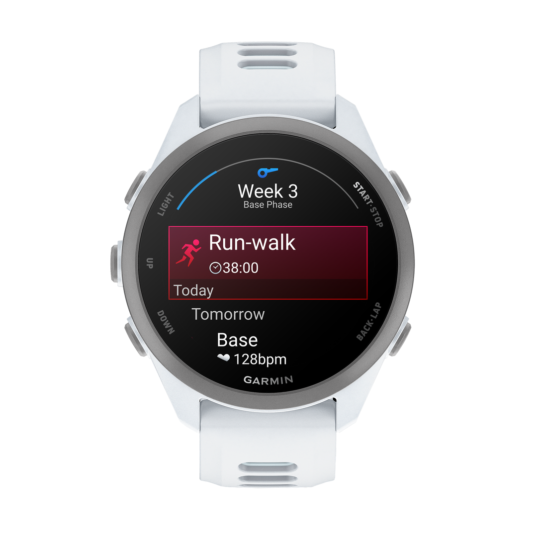 Garmin Forerunner 170 - 47mm - Whitestone/Cloud Blue