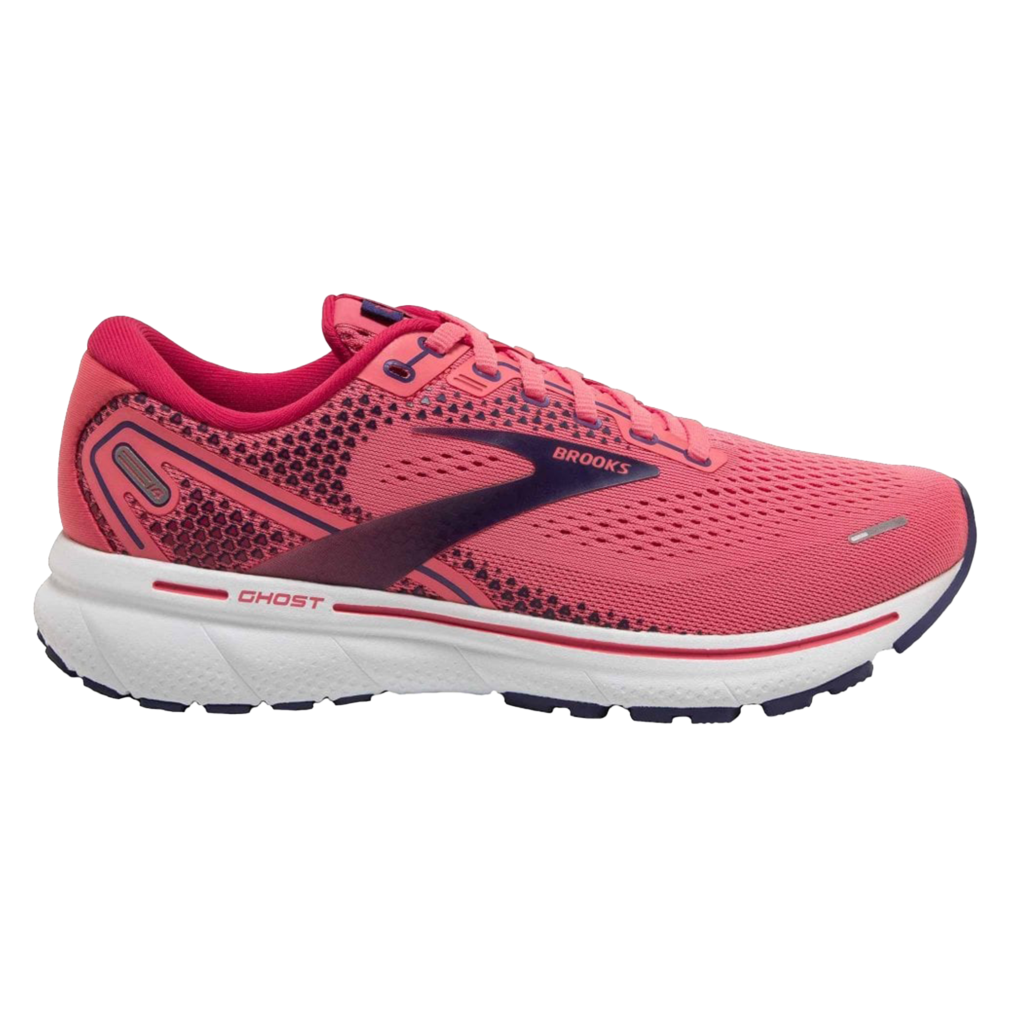 Brooks Womens Ghost 14 - Calypso Coral/Barberry/Astra - Neutral