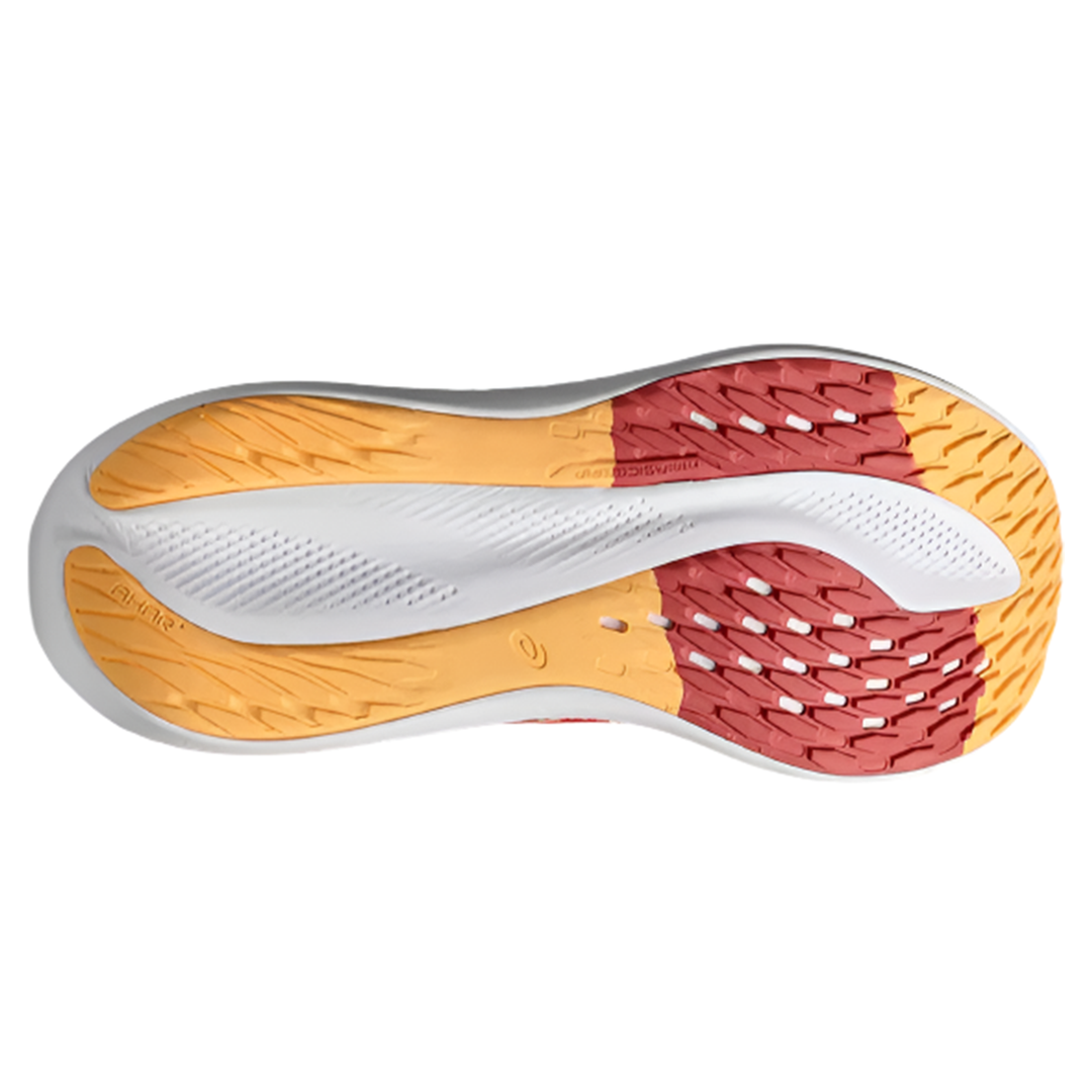 Asics Womens Glideride Max - Dark Pink Clay/Orange Glow - Neutral - AW25