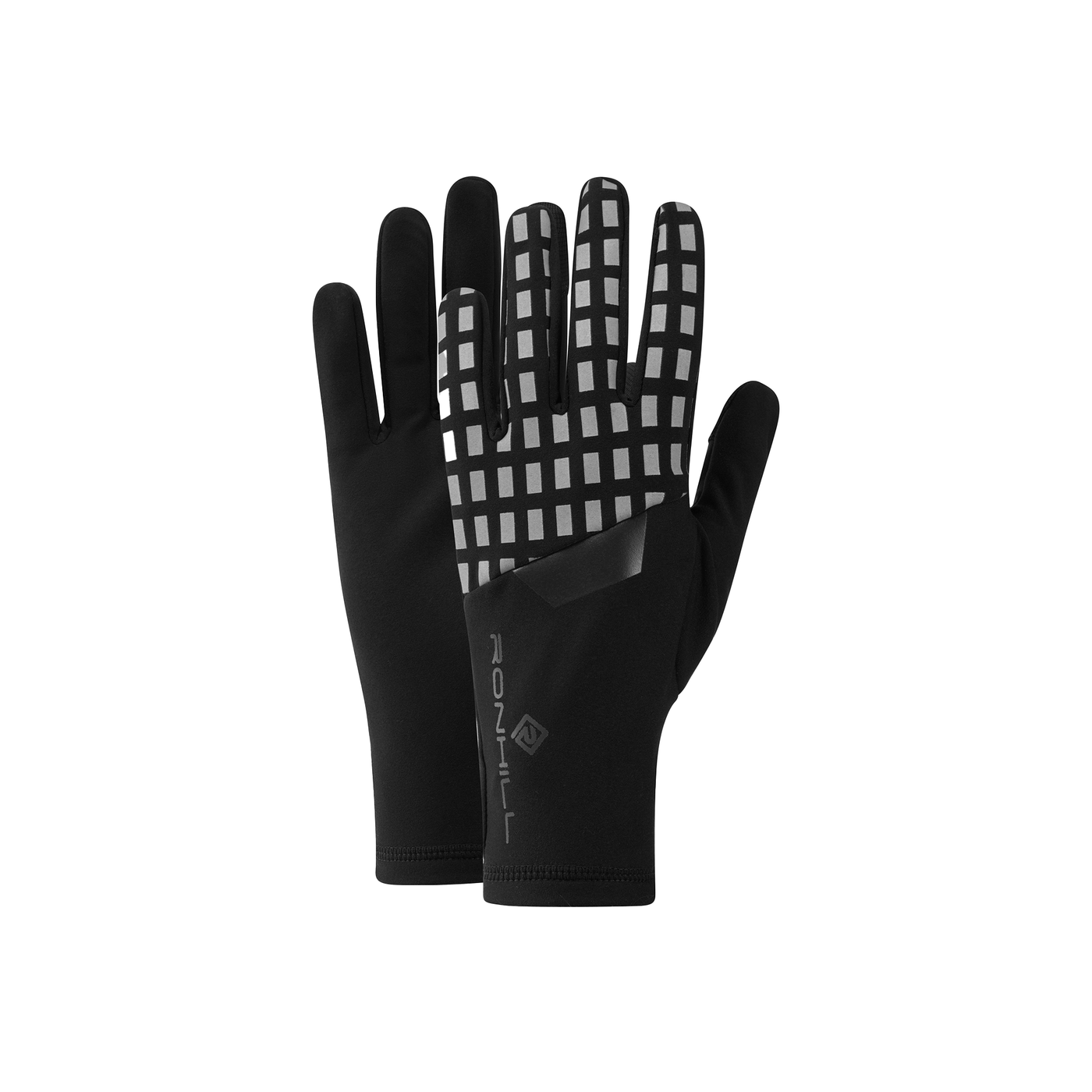 RonHill Afterhours Glove - Black/Bright White/Reflect