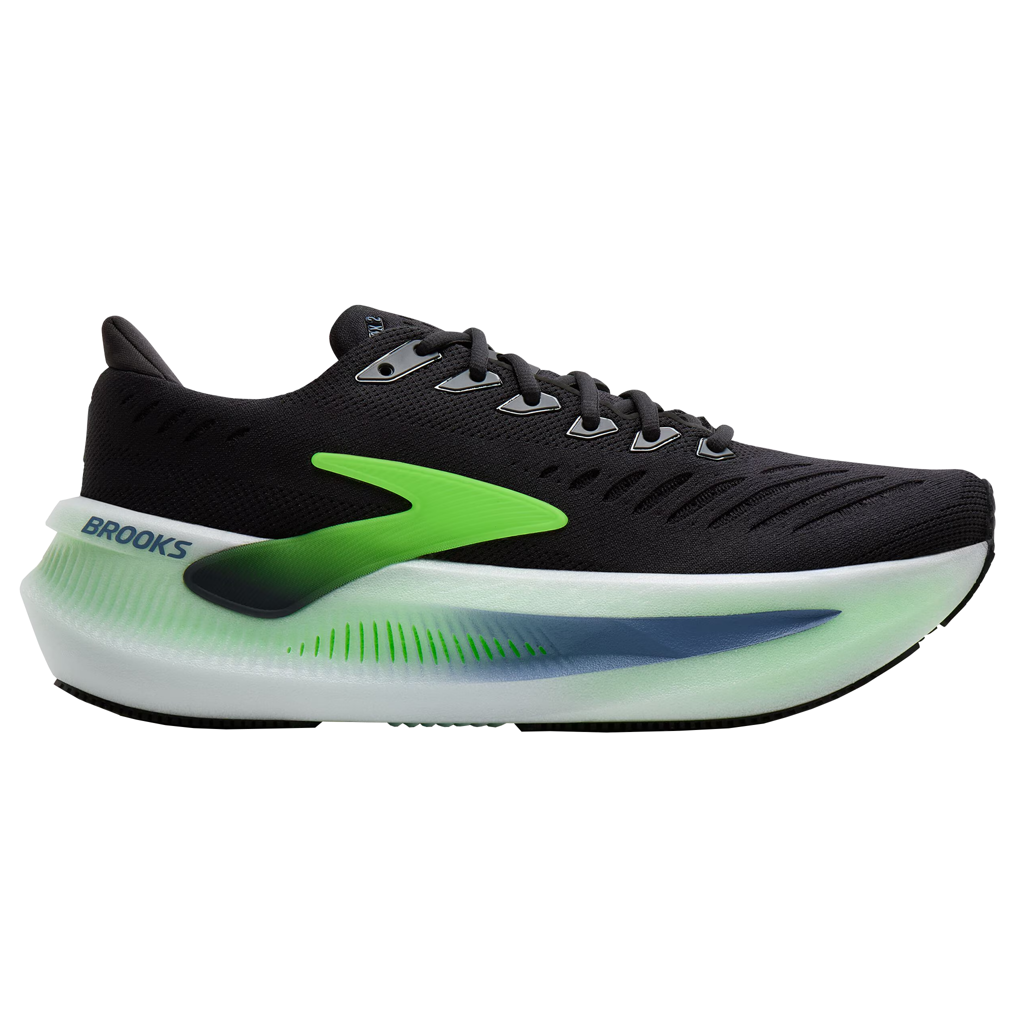 Brooks Mens Glycerin Max 2 - Phantom/White/Green Gecko - Neutral - SS26