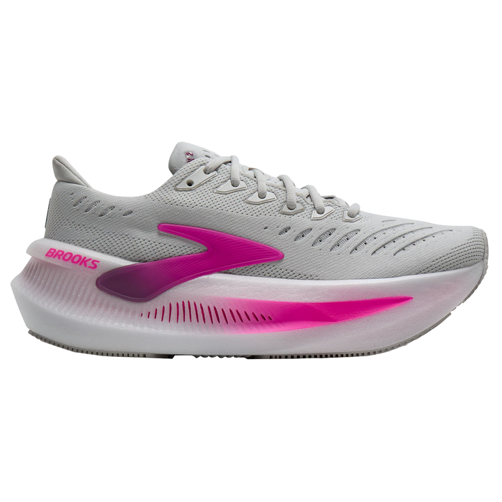 Brooks Womens Glycerin Max 2 - Oyster/Argyle/Cyber Pink - Neutral - SS26
