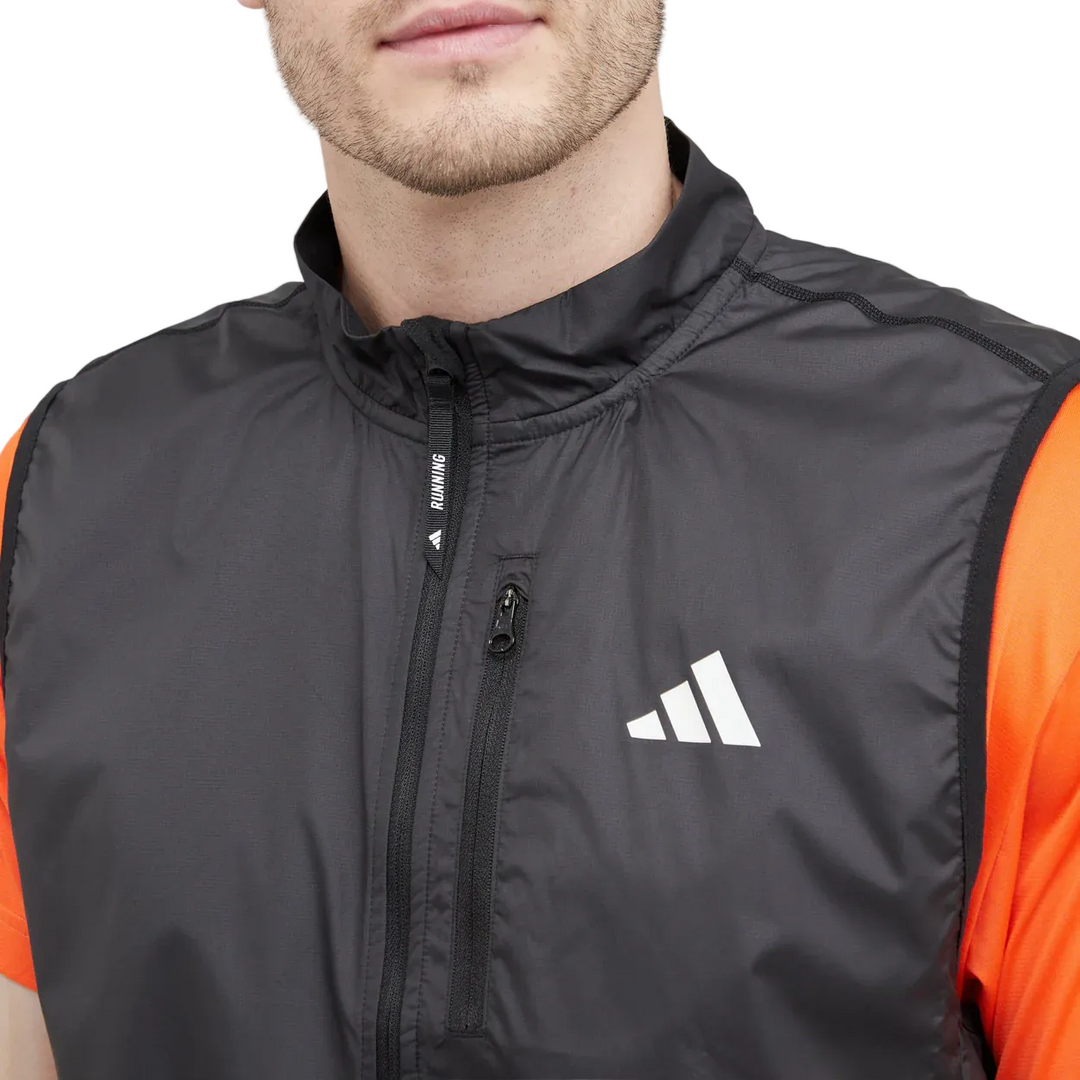 Adidas Mens Own The Run Vest - Black