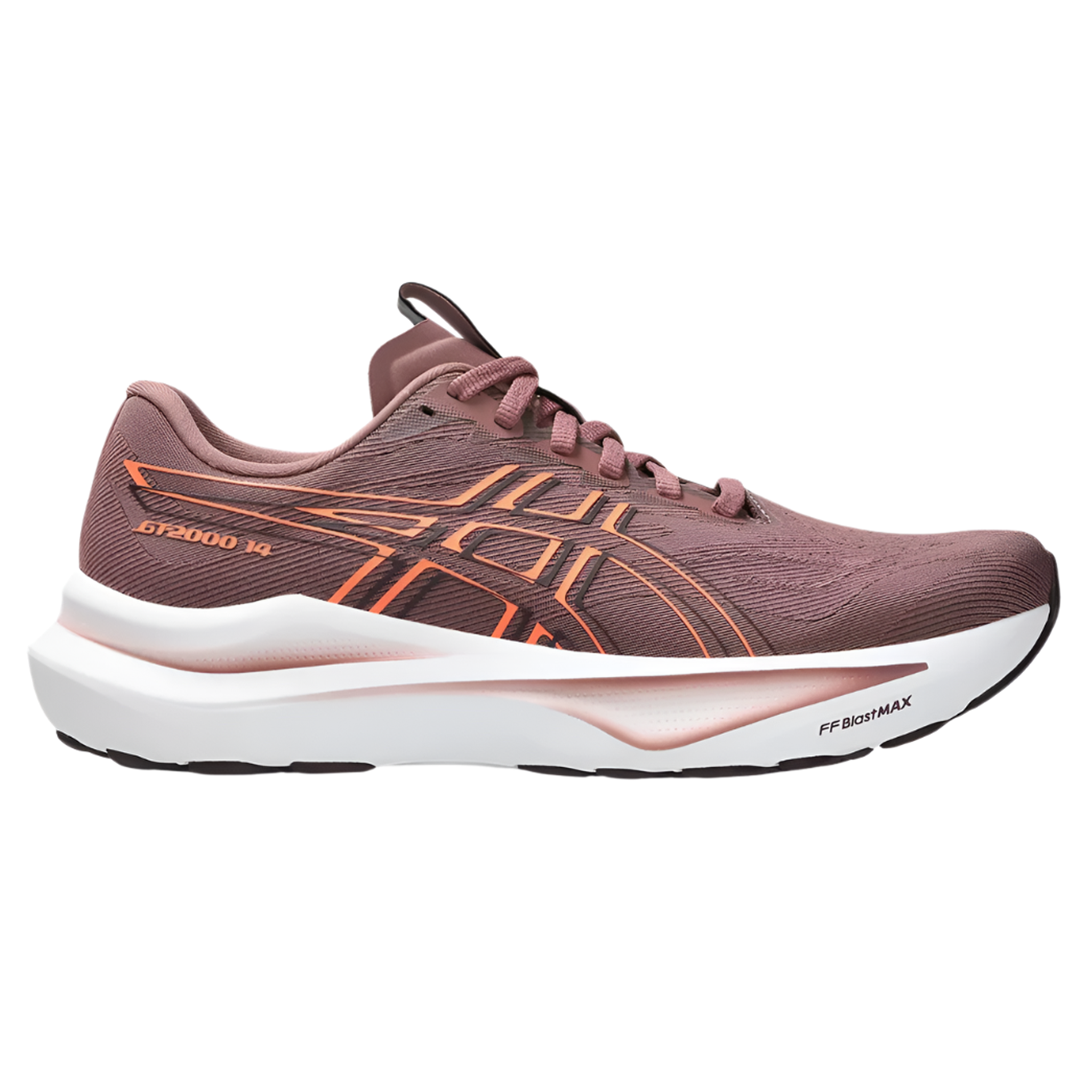 Asics Womens GT-2000 14 - Rubble Red/Vivid Coral - Stability - AW25