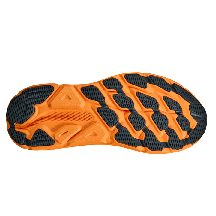 Hoka Mens Clifton 9 GTX - Stormy Skies/Orange Zest - Neutral - SS25