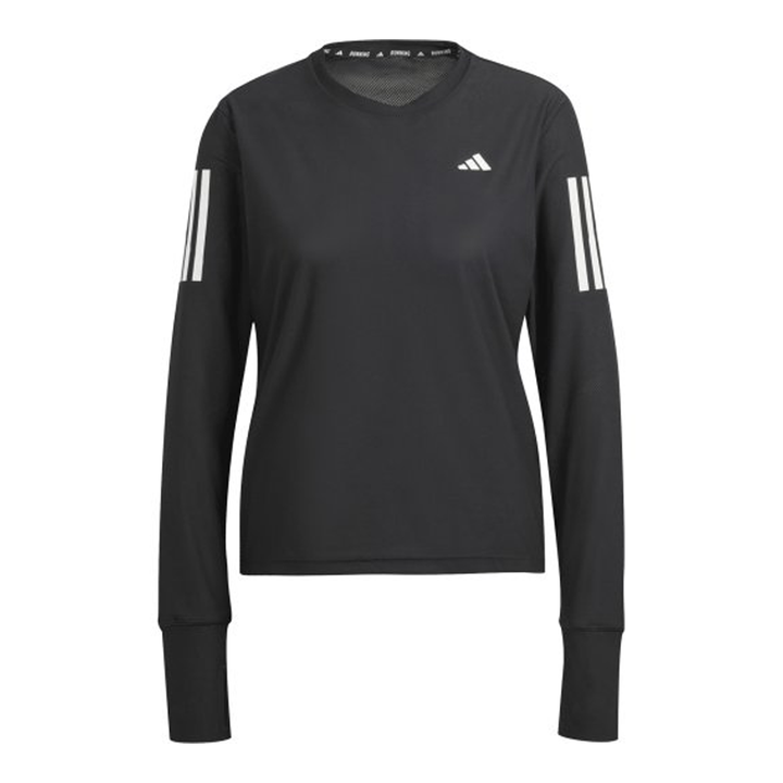 Adidas Womens Own The Run Long Sleeve Black - Black