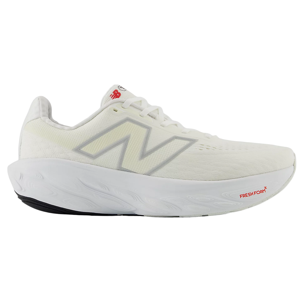 New Balance Mens 1080V14 - White/Silver Metallic/Sea Salt - Neutral