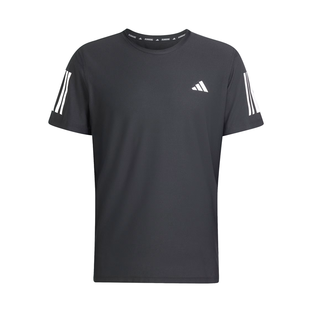 Adidas Mens Own The Run T-Shirt - Black