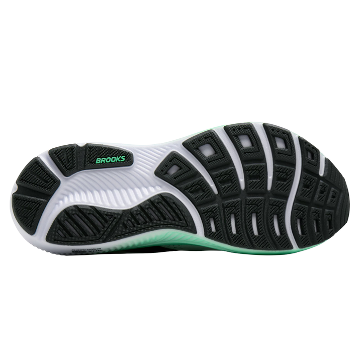 Brooks Mens Ghost 18 - White/Spring Bud/Spruce - Neutral - AW26