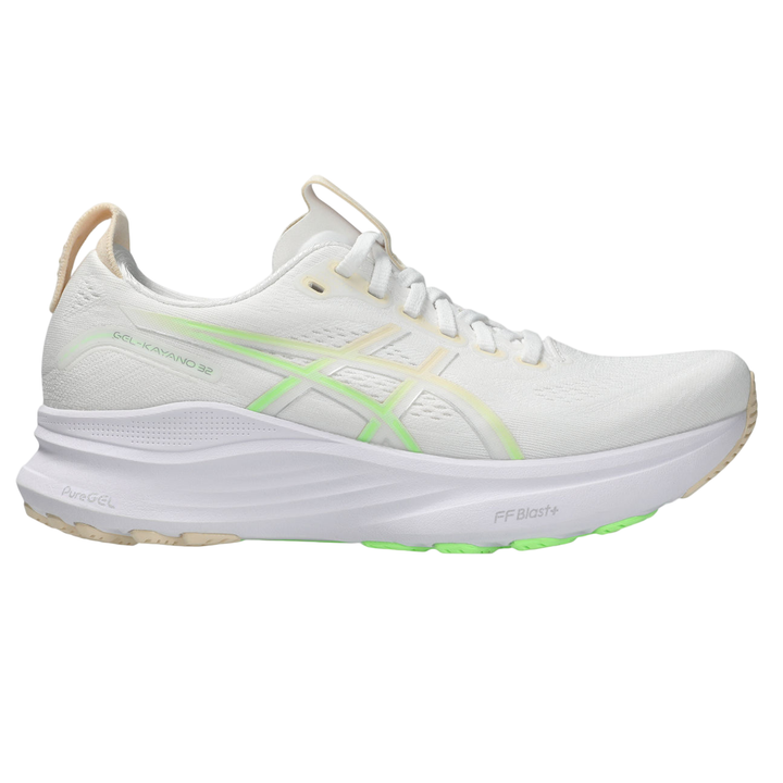 Asics Womens Gel Kayano 32 - White/Seashell - Stability - SS26