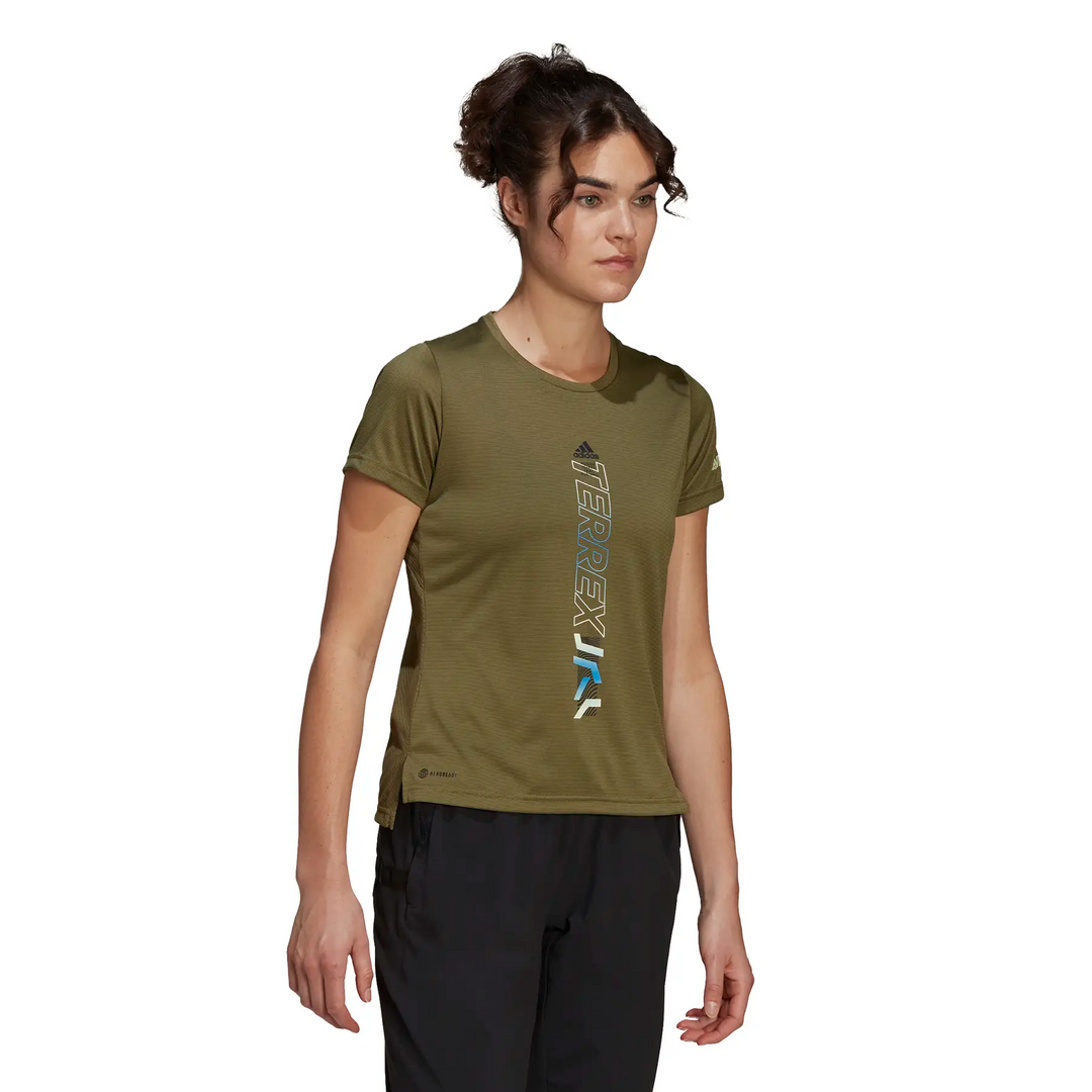 Adidas Womens Agravic Shirt - Olive