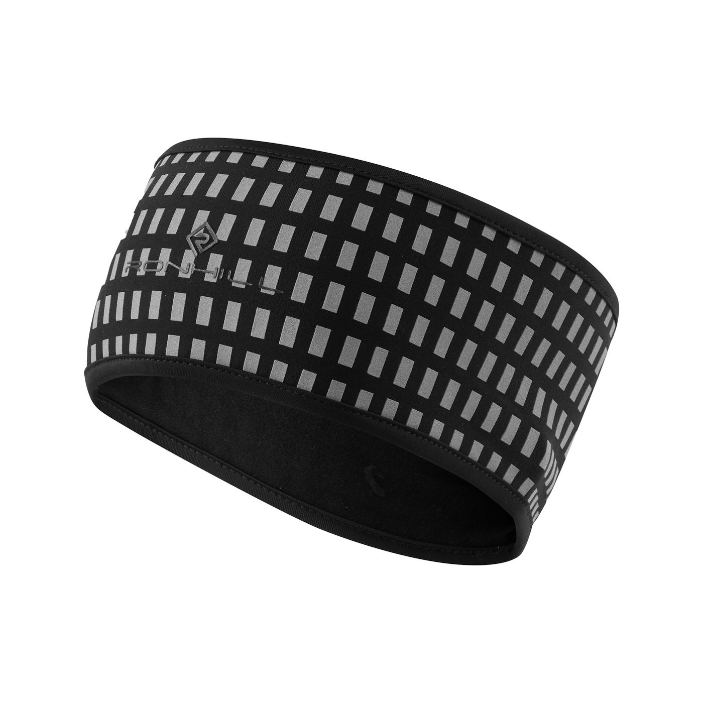 RonHill Afterhours Headband - Black/Bright White/Reflect