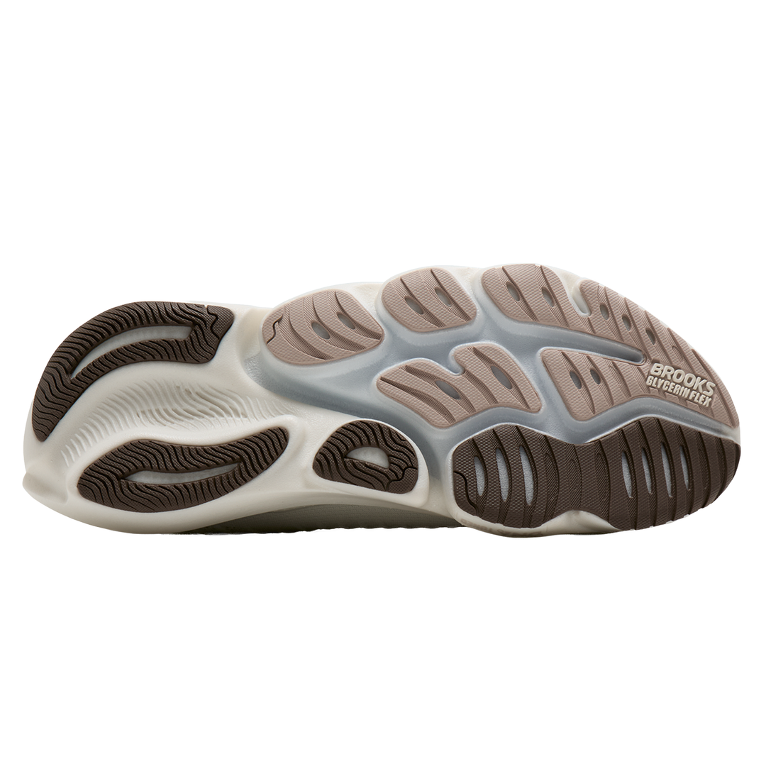 Brooks Mens Glycerin Flex - Bluewash/Morel/Beige - AW26