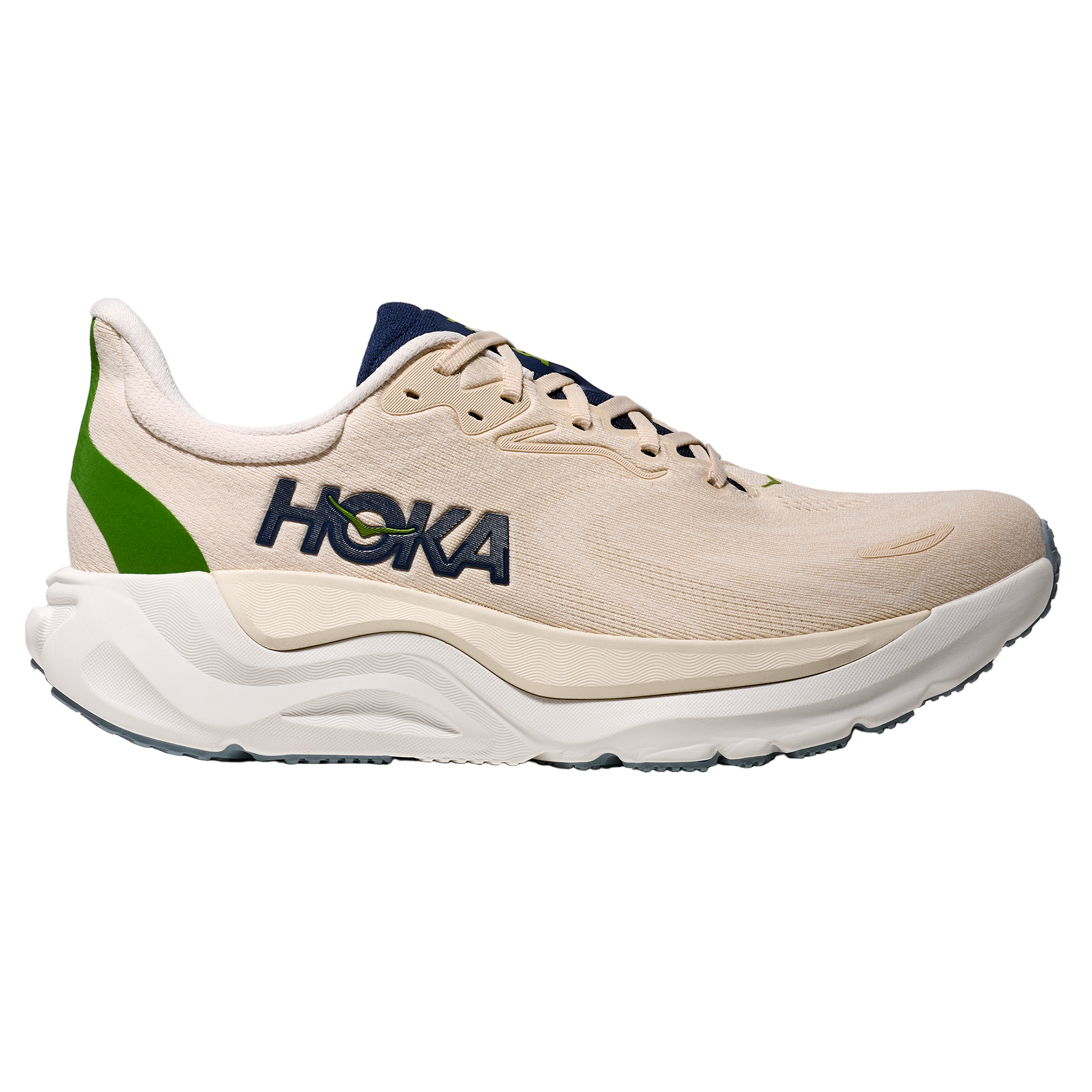 Hoka Mens Arahi 8 - Albâtre/Bouleau - Stabilité - SS26