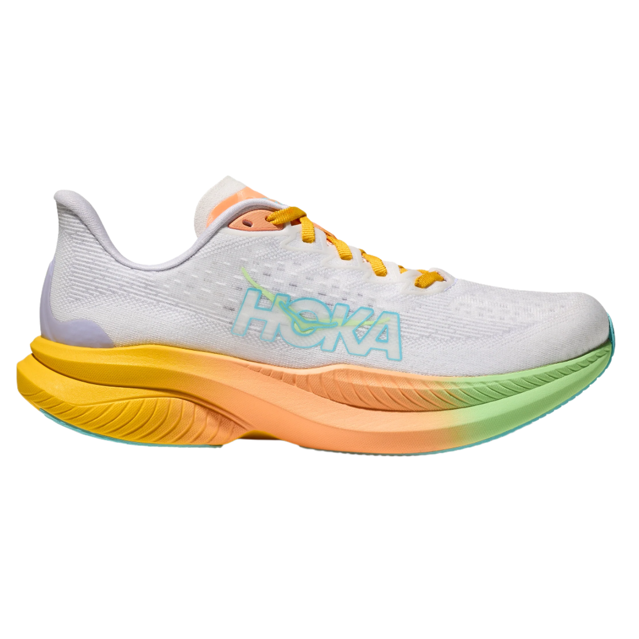 Hoka Mens Mach 6 - Frost/Starlight Glow - Neutral - SS25