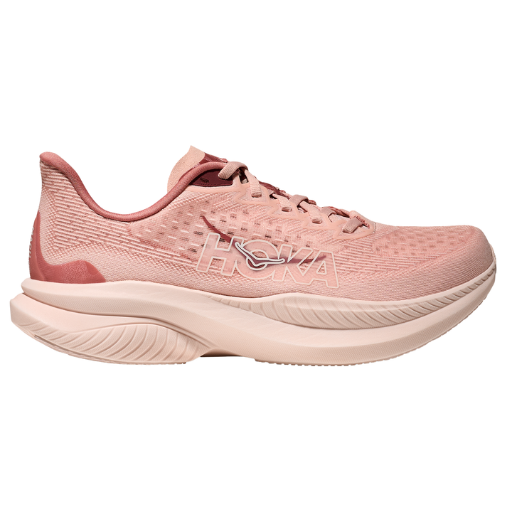 Hoka Womens Mach 6 - Rose Latte/Blush - Neutral - AW25