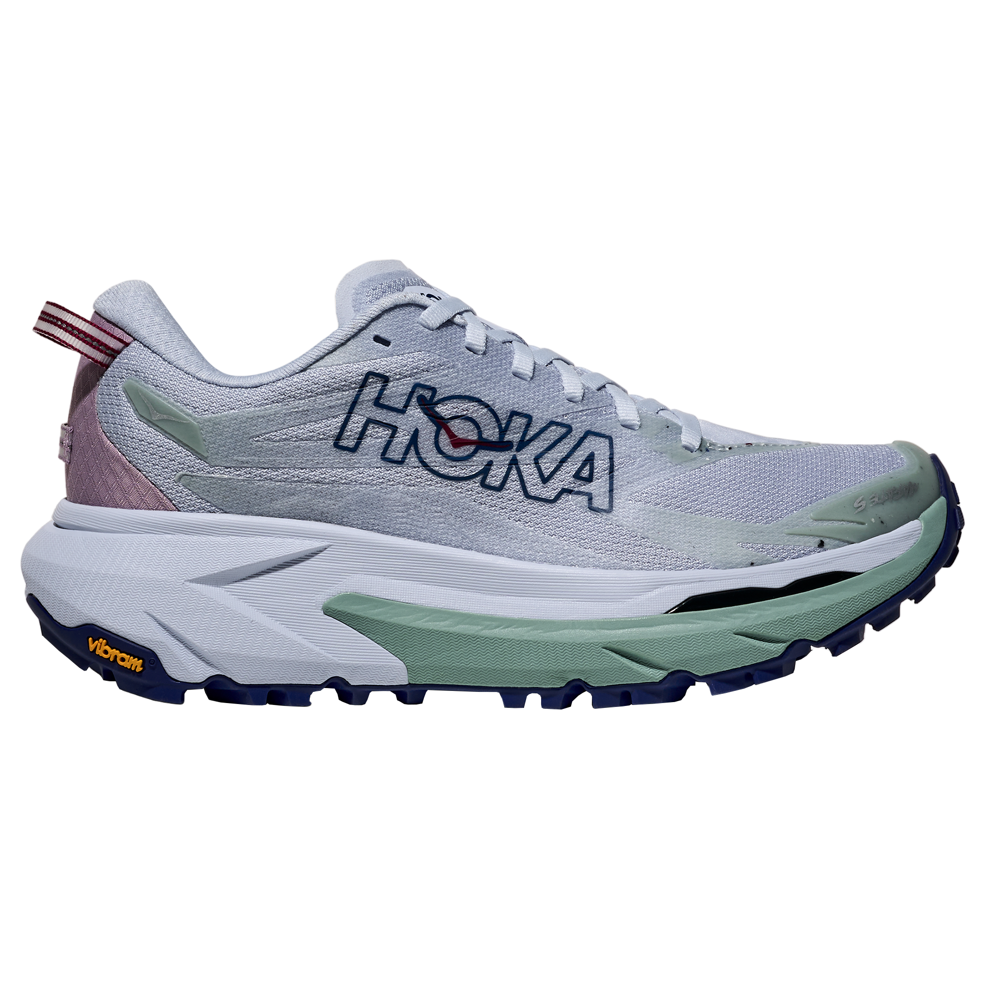 Hoka Womens Mafate 5 - Ambient Blue/Rosemary - Trail - SS26