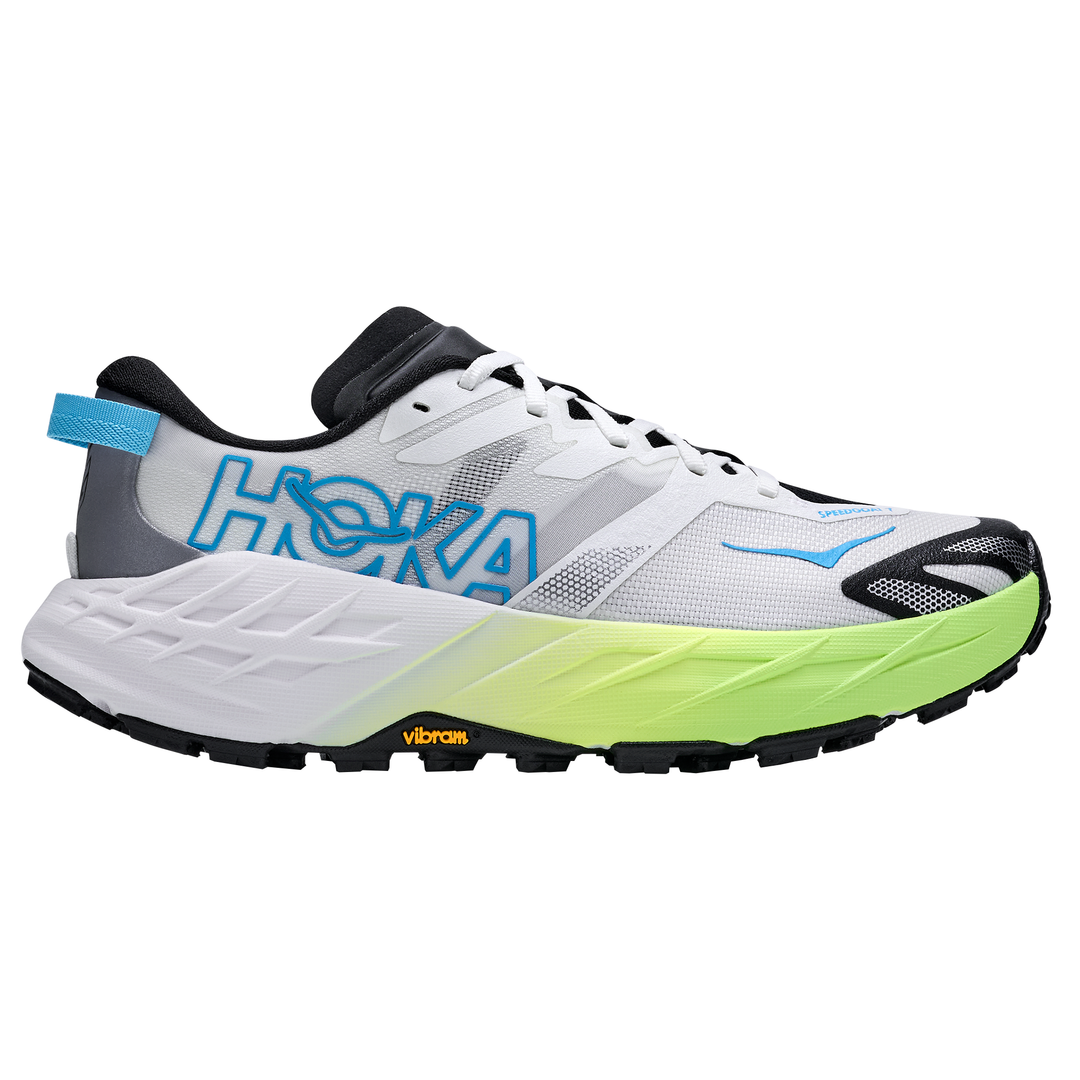 Hoka Womens Speedgoat 7 - Frost/Neon Yuzu - Trail - AW26
