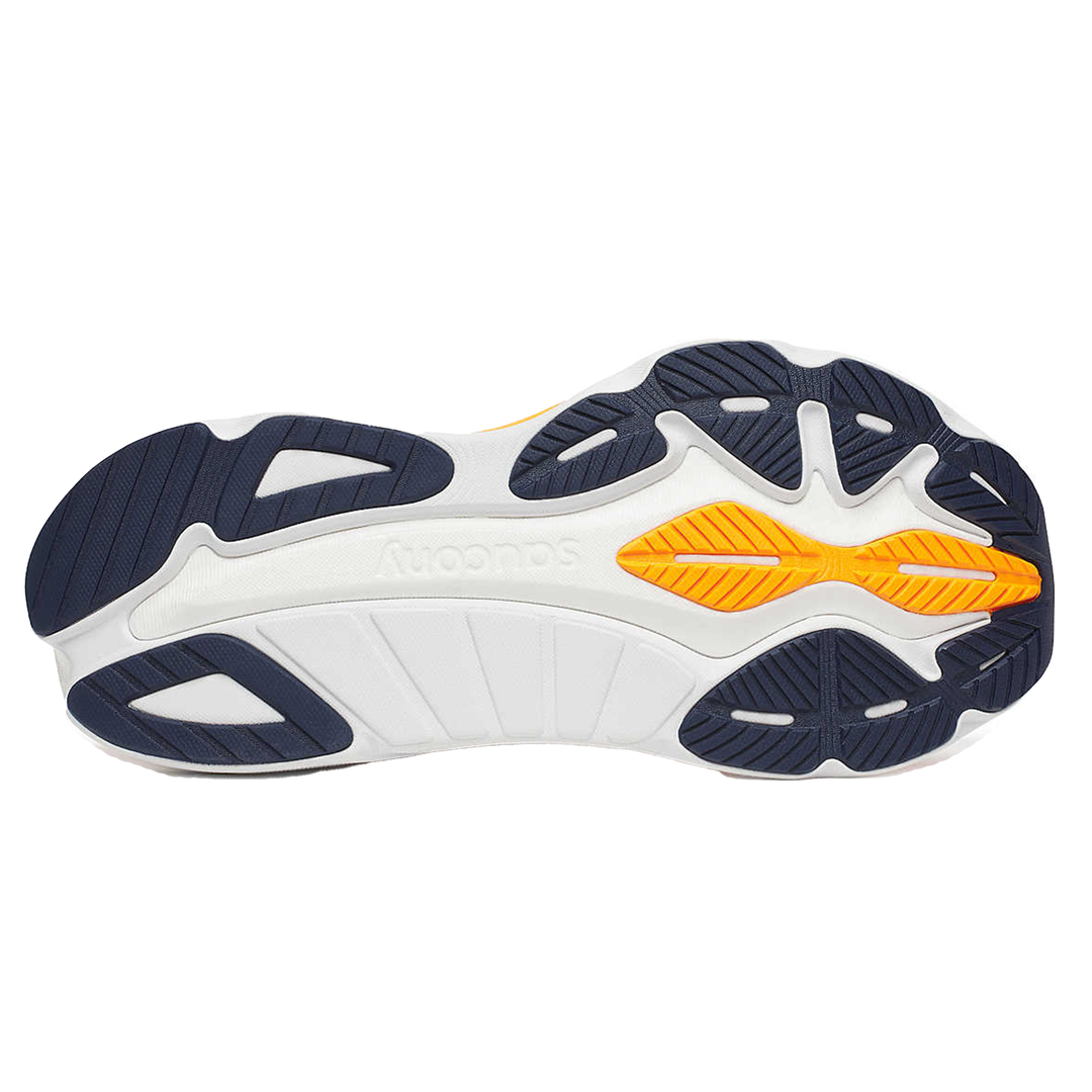 Saucony Mens Hurricane 24 - Navy/Peel - Stability