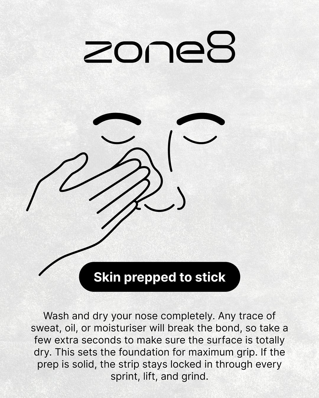 Zone8 Performance Max Nasal Strip - Black - Pack of 30