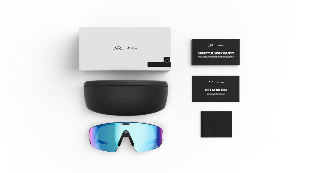 Oakley Meta Vanguard - Prizm™ Sapphire - White