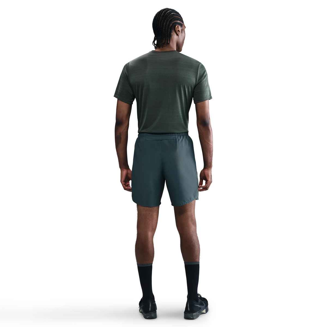 Nike Mens Dri-FIT Miler Tee- Vintage Green/Reflective Silver