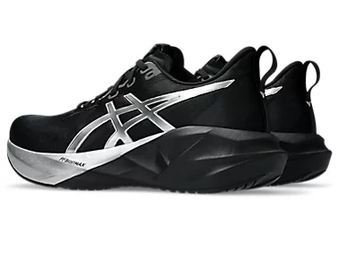 Asics Mens Novablast 5 Platinum - Platinum/Black - Neutral - SS26