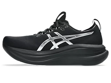 Asics Mens Gel Nimbus 28 Platinum - Platinum/Black - Neutral - SS26