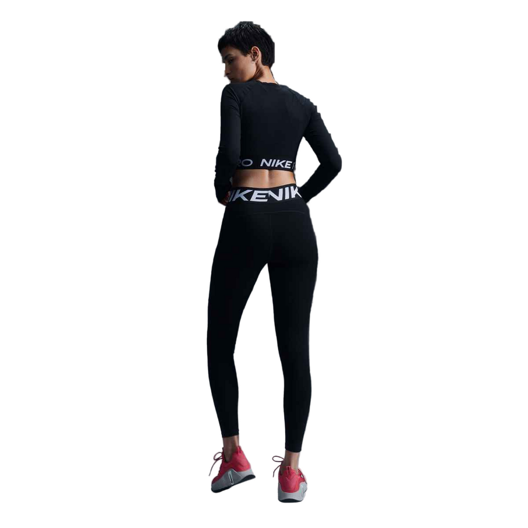 Nike Women's High-Waisted Full-Length Leggings - Black/White