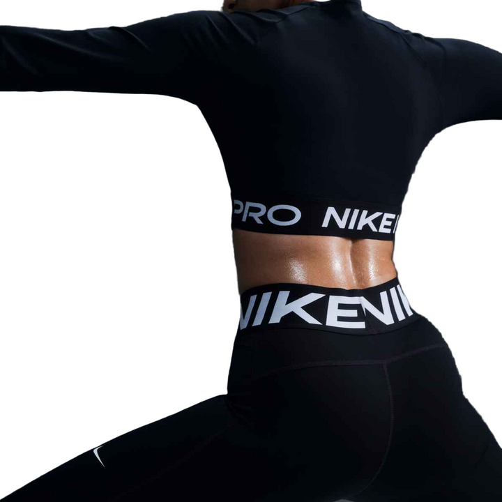 Nike Women's High-Waisted Full-Length Leggings - Black/White