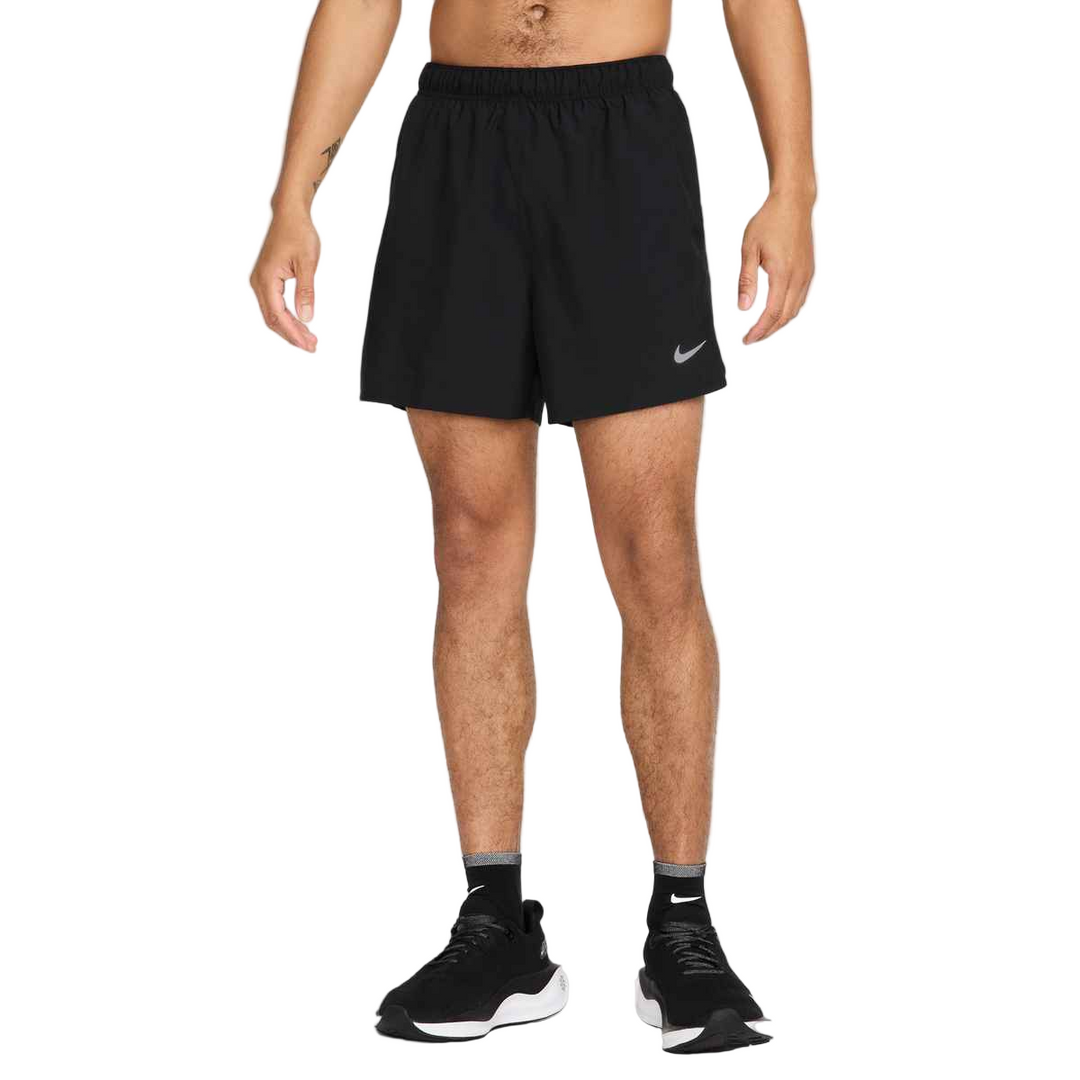 Nike Challenger Men's Dri-FIT 5" 2-in-1 Versatile Shorts - Black/Black/Reflective Silver