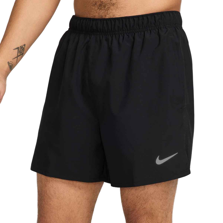 Nike Challenger Men's Dri-FIT 5" 2-in-1 Versatile Shorts - Black/Black/Reflective Silver