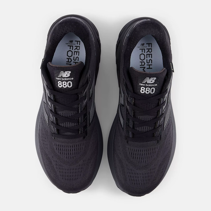 New Balance Mens 880V15 GTX - Black/Castlerock/Silver Metallic - Neutral - AW25