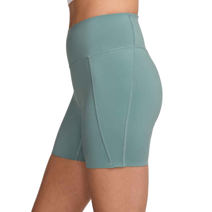 Nike Universa Women's High-Waisted 5" Biker Shorts - Cannon/Bicoastal/Bicoastal