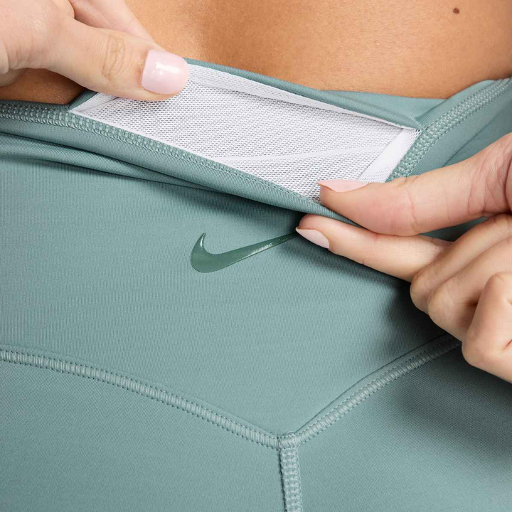 Nike Universa Women's High-Waisted 5" Biker Shorts - Cannon/Bicoastal/Bicoastal