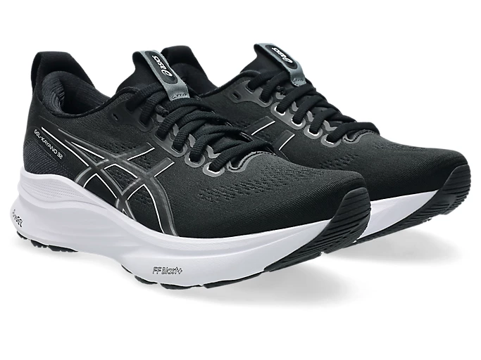 Asics Womens Gel Kayano 32 - Black/White - Stability - AW25