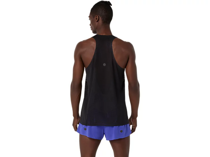 Asics Mens Metarun Singlet - Performance Black