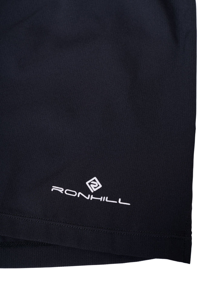 RonHill Mens Tech All Terrain 5" Short - All Black