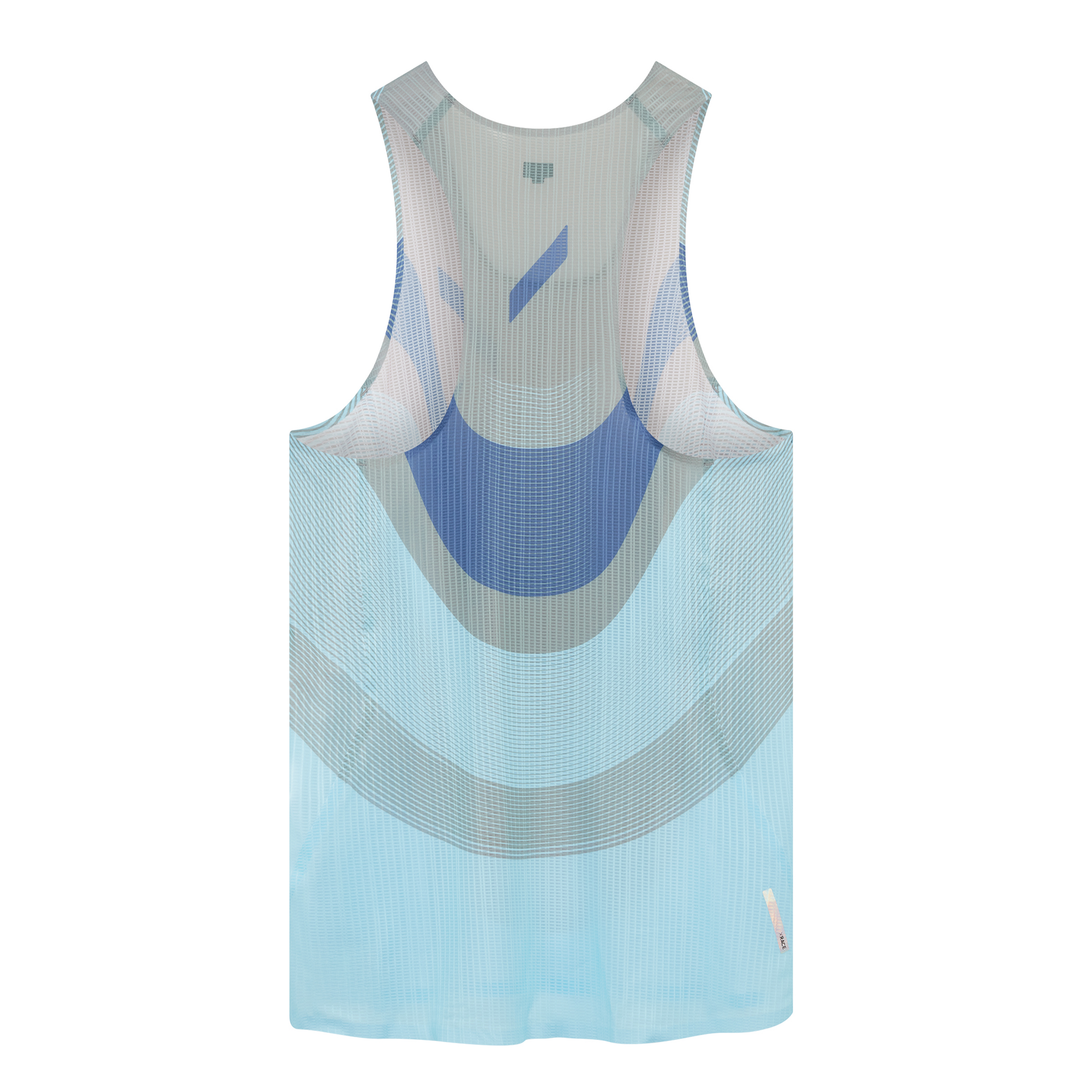 Soar Mens Race Vest 2.0 - Bleu/Gris/Bleu clair - PE26