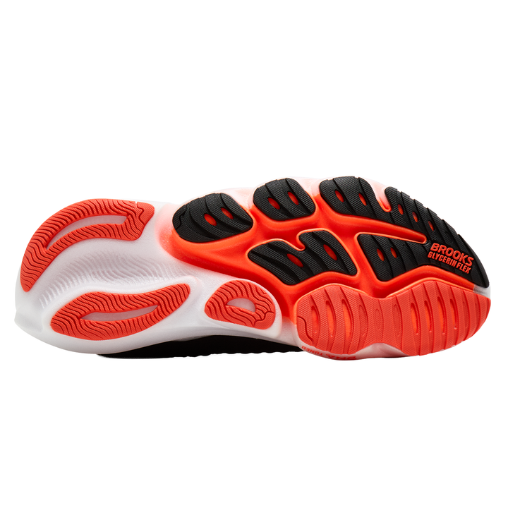 Brooks Mens Glycerin Flex - Black/Orange - AW26