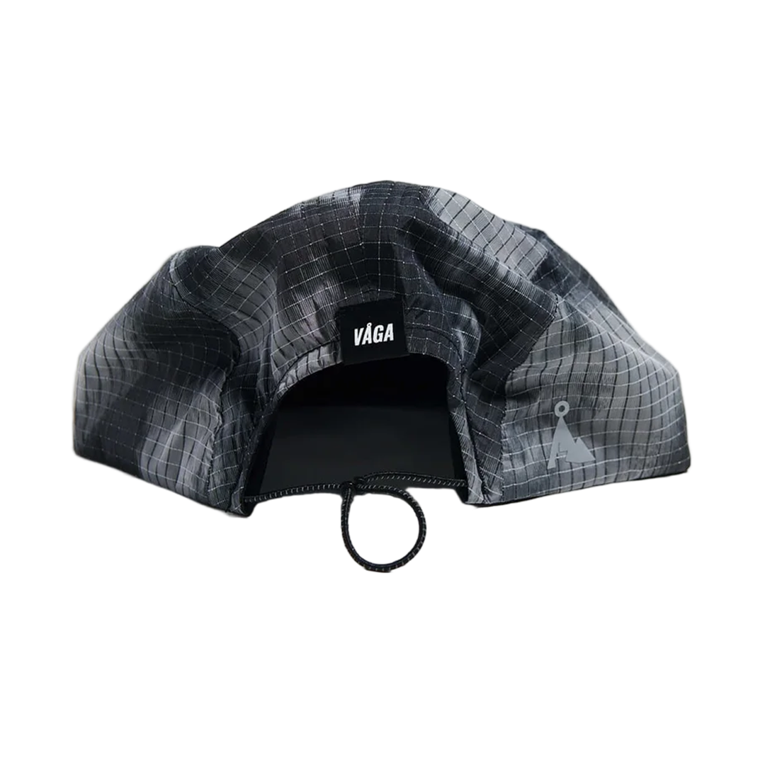 Vaga Night Club 2.0 Reflektierende Kappe – Schwarz/Grau – SS26